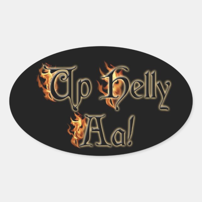 Up Helly Aa! Sticker (Front)