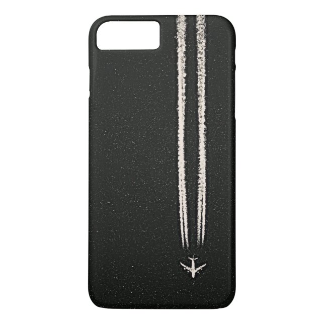 Up in the Sky/High Altitude Aeroplane Contrail Case-Mate iPhone Case (Back)