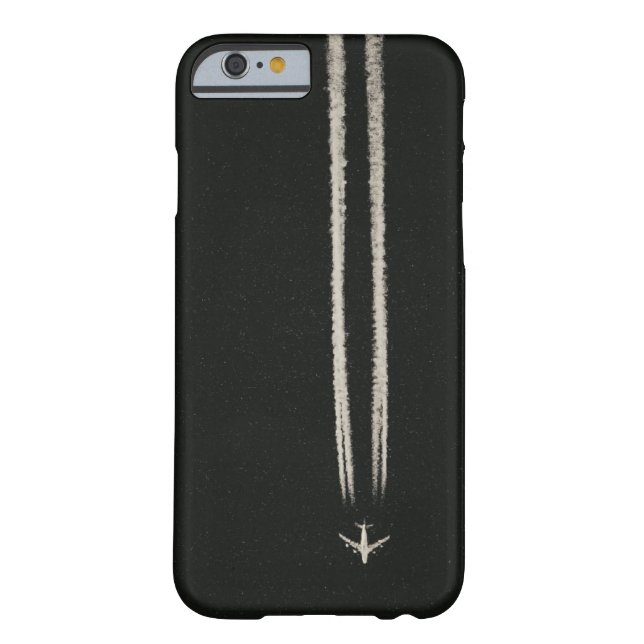 Up in the Sky/High Altitude Aeroplane Contrail Case-Mate iPhone Case (Back)