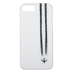 Up in the Sky/High Altitude Aeroplane Contrail iPhone 8/7 Case