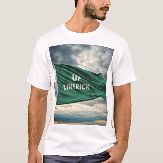 "Up Limerick" G.A.A. themed T-Shirt (Front)