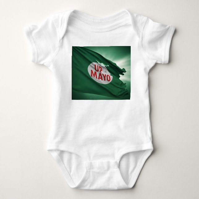 Up Mayo themed Baby Bodysuit (Front)