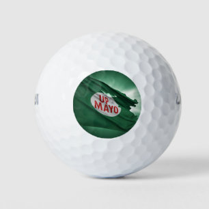 Up Mayo themed Golf Balls
