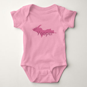 UP Michigan All Yooper Girl Infant Creeper