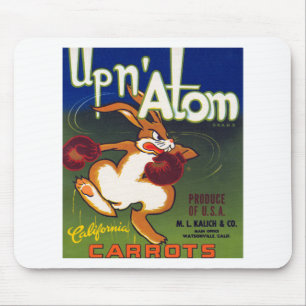 Up n' Atom California Carrots Mouse Mat