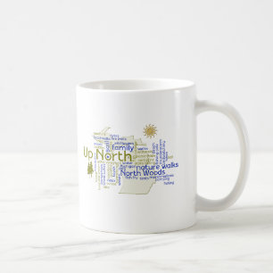Up North - Michigan Components Coffee Mug