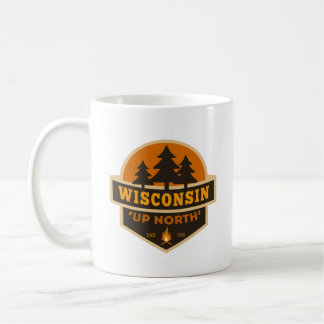 Up North Wisconsin - Rustic Lake & Camping Mug