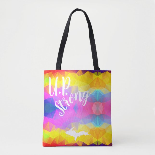 UP Strong double sided tote Bag (Front)
