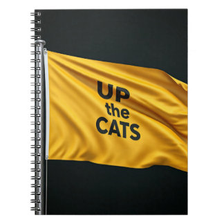 Up the Cats Spiral Notebook