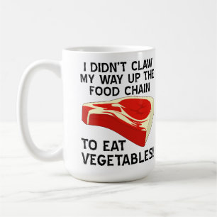 Up The Food Chain Funny Mug