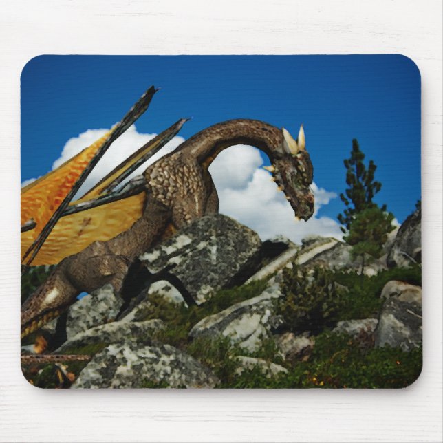 Up the Hill Mousepad (Front)