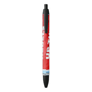 Up the Rebels themed Black pen