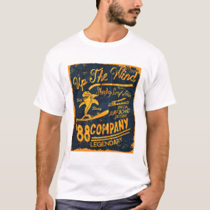 Up the Wind Vintage Surf Tee