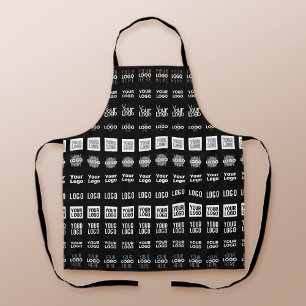Up to 12 Different Logos or Uploaded Images Apron