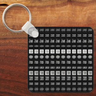 Up to 12 Different Logos or Uploaded Images Key Ring