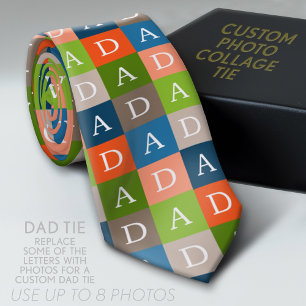 Up to 8 Photos or keep DAD Tie