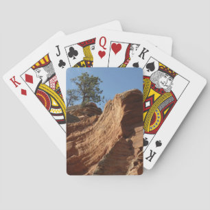 Up to Angels Landing in Zion National Park Playing Cards