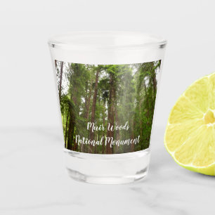 Up to Redwoods I at Muir Woods National Monument Shot Glass