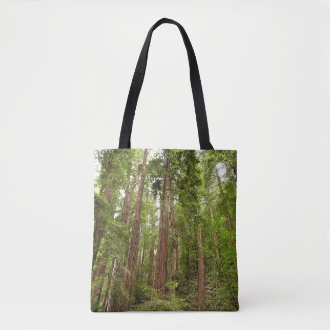 Up to Redwoods I at Muir Woods National Monument Tote Bag (Front)