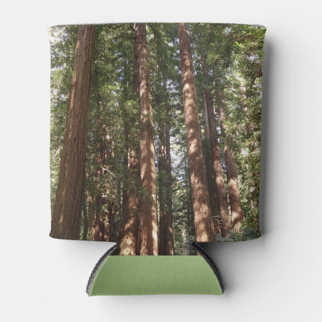 Up to Redwoods II at Muir Woods National Monument Can Cooler (Front)