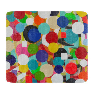 Up Up and Away 6 x 7 Deco Glass Cutting Board