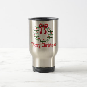 Up Up and Away for Christmas Travel Mug