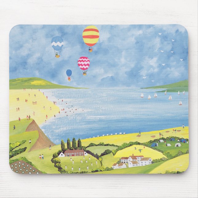 Up up and away mouse mat (Front)