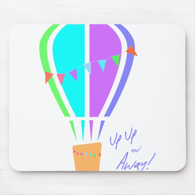 Up Up and Away! Mouse Mat (Front)