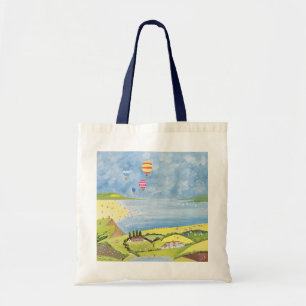 Up up and away tote bag