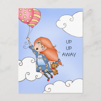 UP Up Away - Postcard