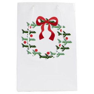 Up Up Up and Away Wreath Gift Bag