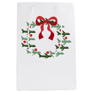 Up Up Up and Away Wreath Gift Bag