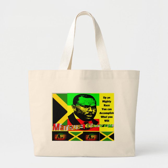 Up ye mighty race large tote bag (Front)