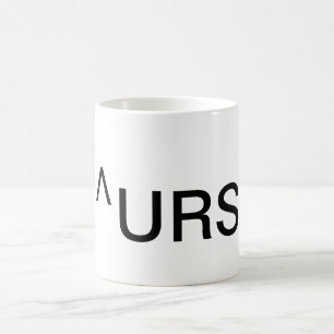Up Yours coffee mug. Mug