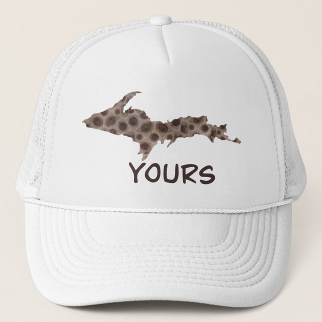 Up-yours, Upper Pennsylvania humour, funny Trucker Hat (Front)