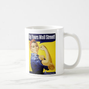 Up Yours Wall Street Coffee Mug