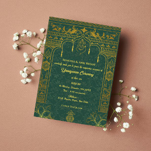 Upanayanam aka Hindu Holy Thread Janeu Ceremony Invitation