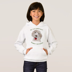 Upbeat Labradoodle   Nature Sweatshirt for Girls