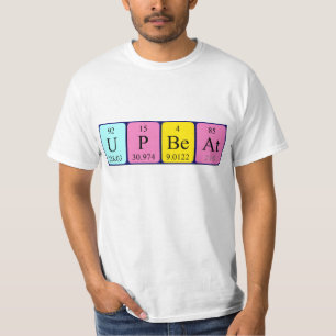 Upbeat periodic table  phrase  shirt