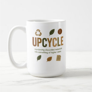 Upcycle Repurposing Discarded Materials Into Somet Coffee Mug