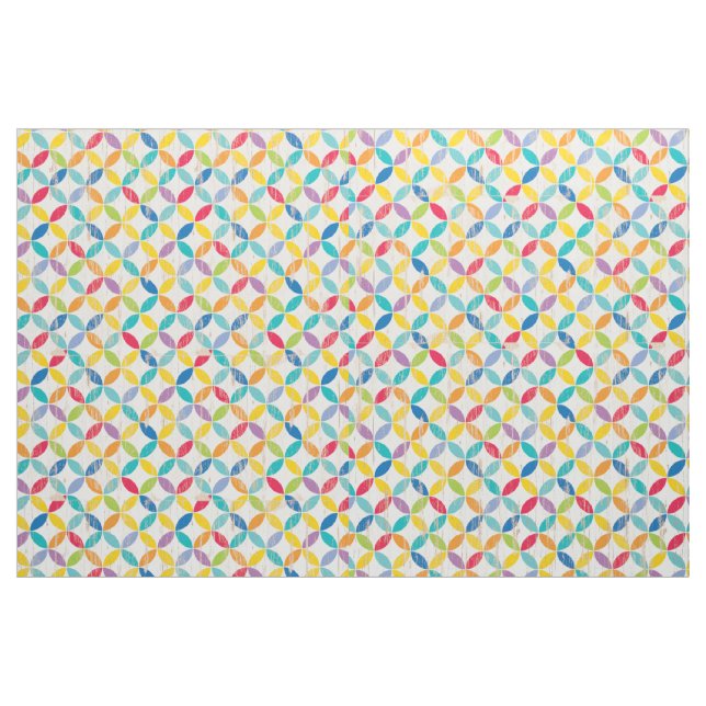 Upcycle Style Rainbow Medallions by CTP Fabric (Yard)