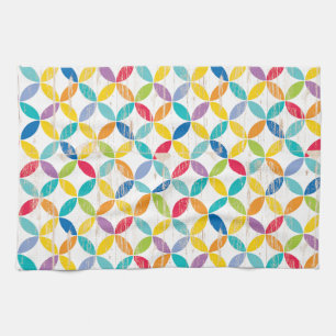 Upcycle Style Rainbow Medallions by CTP Tea Towel