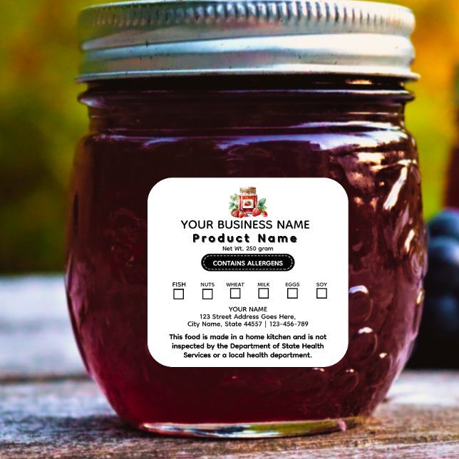 Updated Canned Foods Texas Cottage Law label (Creator Uploaded)