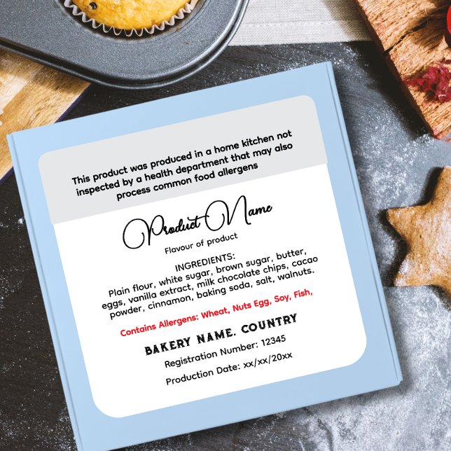 Updated Illinois cottage food label (Creator Uploaded)