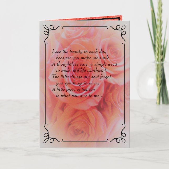 Updated Just because,Thinking of you, Smile today, Card (Front)