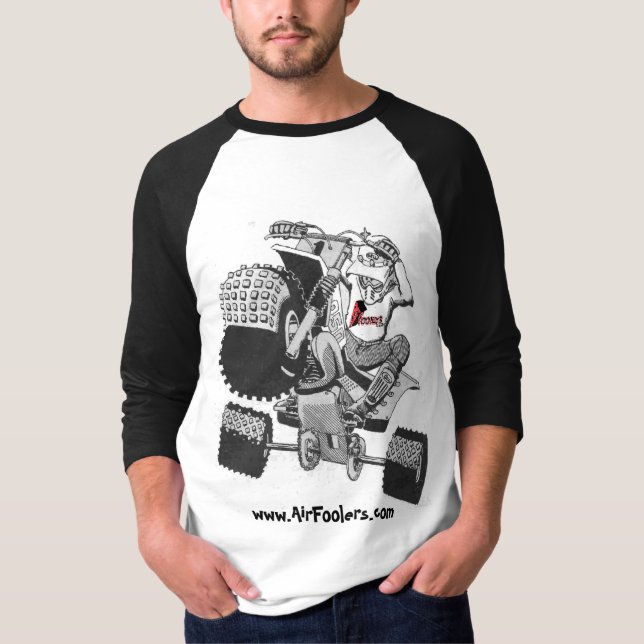 *UPDATED* www.AirFoolers.com Cartoon T-Shirt (Front)