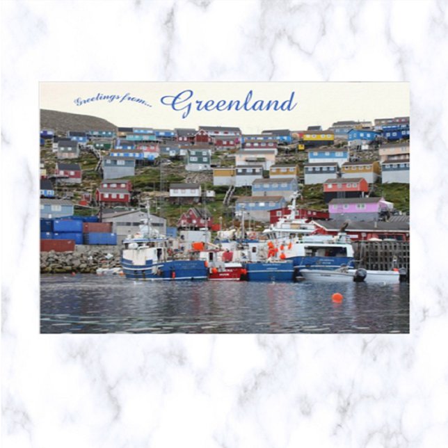 Upernavik Greenland Postcard (Creator Uploaded)