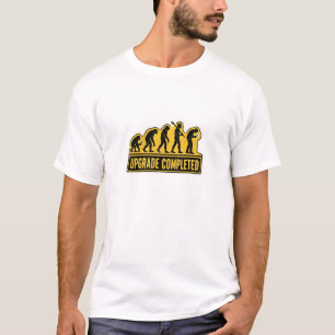 Upgrade Completed Funny Evolution T-Shirt