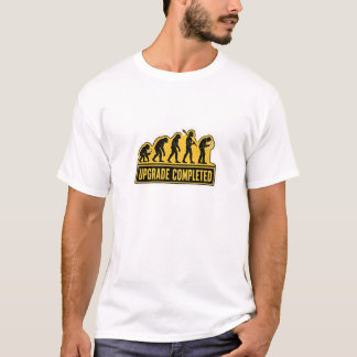 Upgrade Completed Funny Evolution T-Shirt