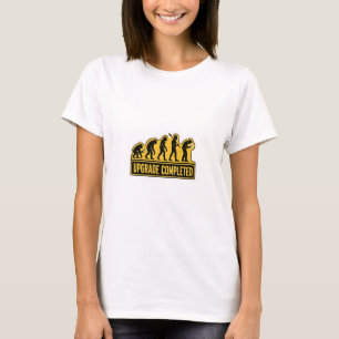 Upgrade Completed Funny Evolution T-Shirt